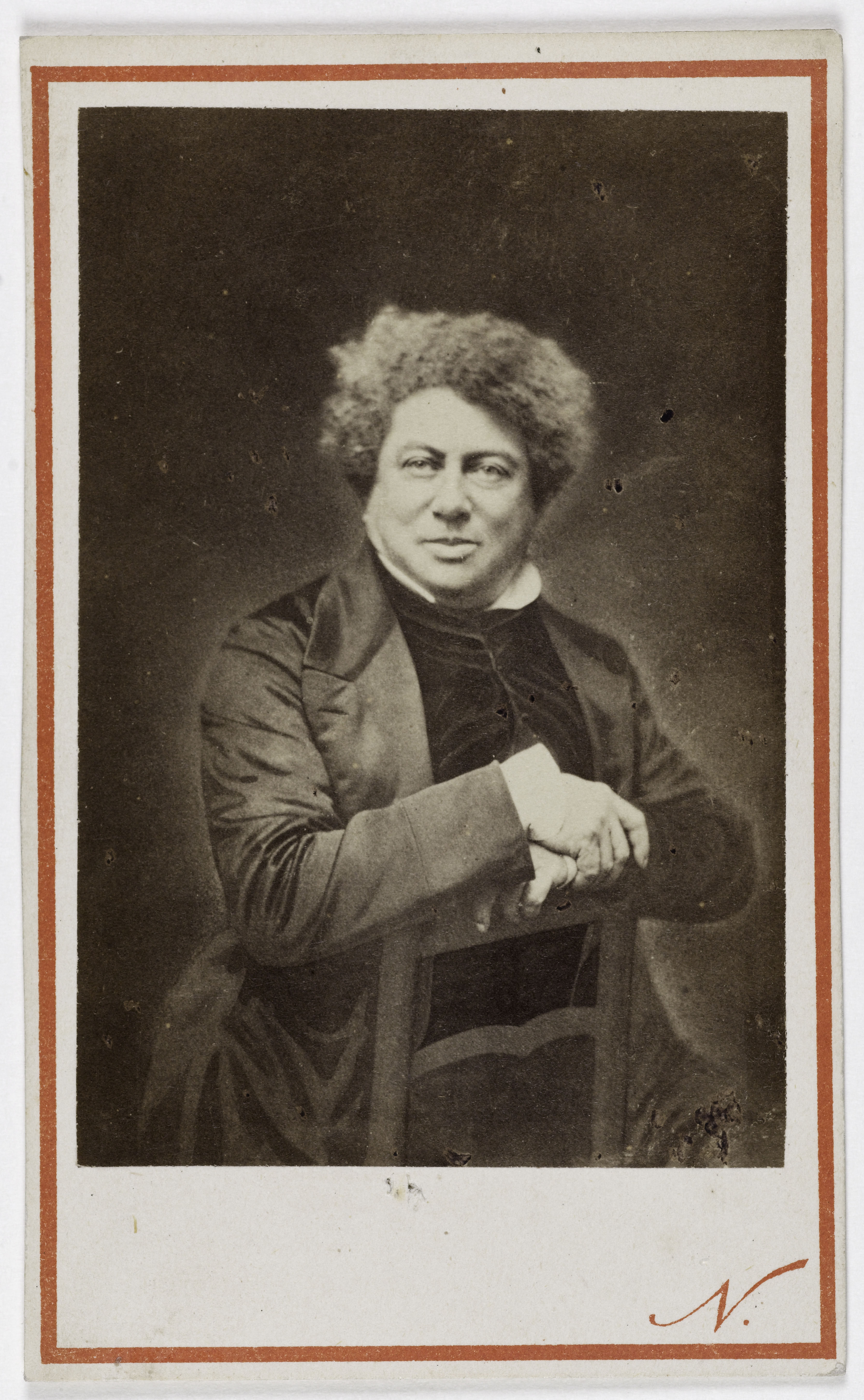 Atelier Nadar, Portrait d'Alexandre Dumas Père (1803-1870), (romancier)