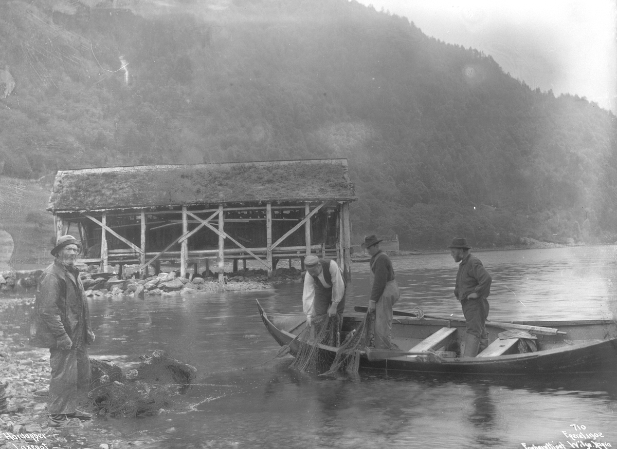 Anders Beer Wilse, Prot: Laksefisking i Hardanger Juli 1903