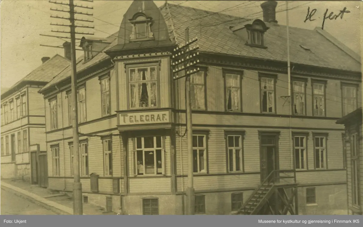 Ukjent, Telegrafenstationen, Hammerfest
