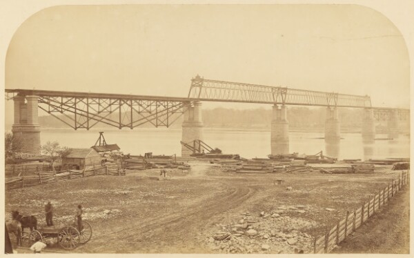 Unknown, St. Charles Bridge over the Missouri