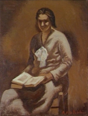 Amédée de La Patellière, La liseuse grise