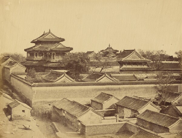 Felice Beato, First View seen in Pekin Taken from Antin Gate, October 1860