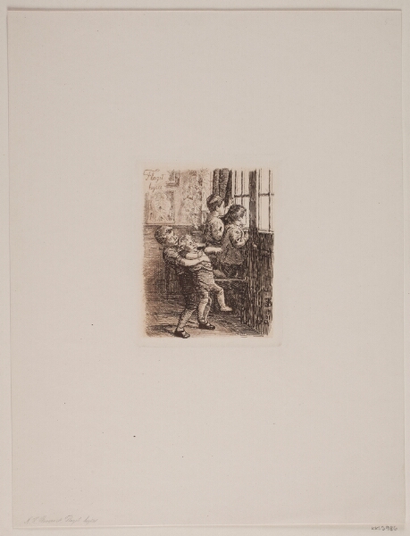 Niels Skovgaard, Flaget hejses