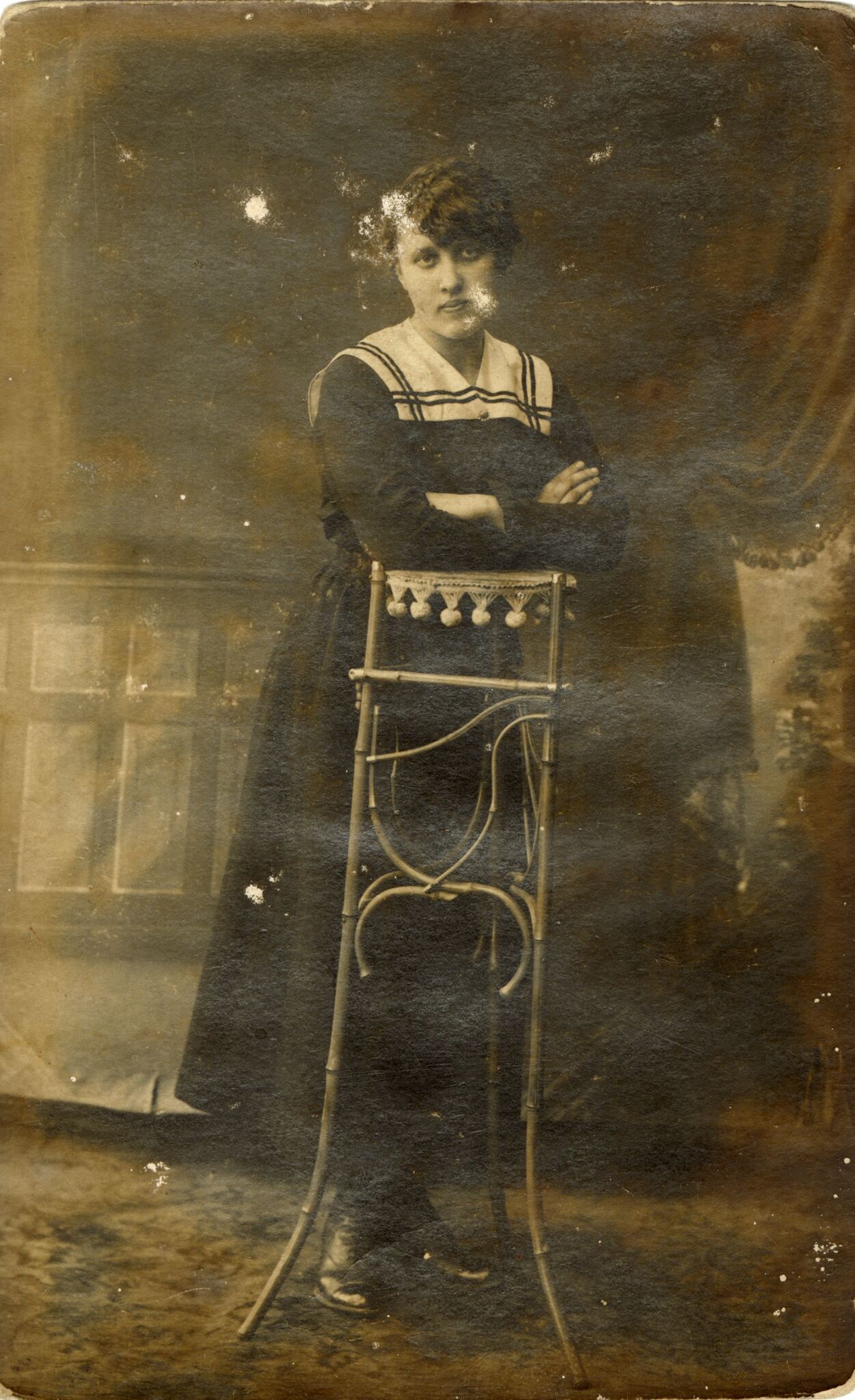 Chaimo Kaplanskio fotosalonas, Nežinomos moters portretas