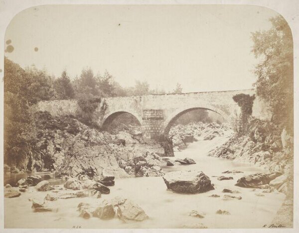 Roger Fenton, Bridge on the Feugh, from Below