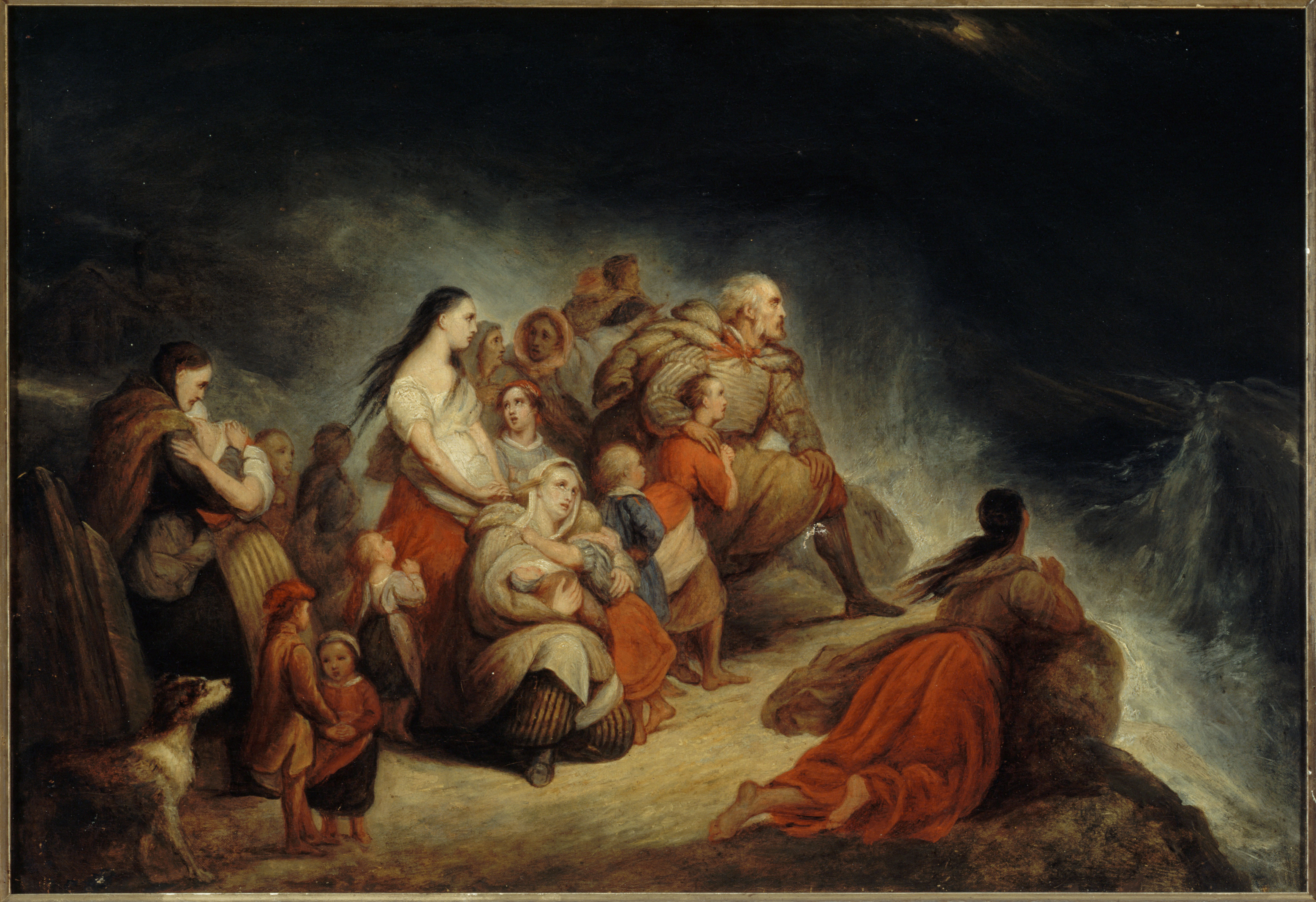 Ary Scheffer, La tempête