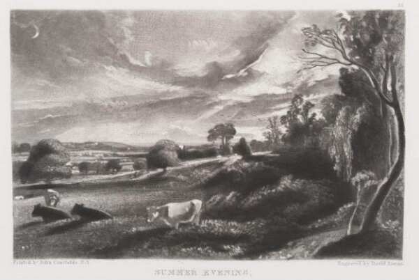 Constable, John RA, SUMMER EVENING