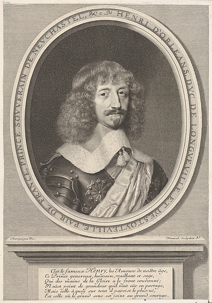 Robert Nanteuil, Henri II d'Orléans, Duc de Longueville