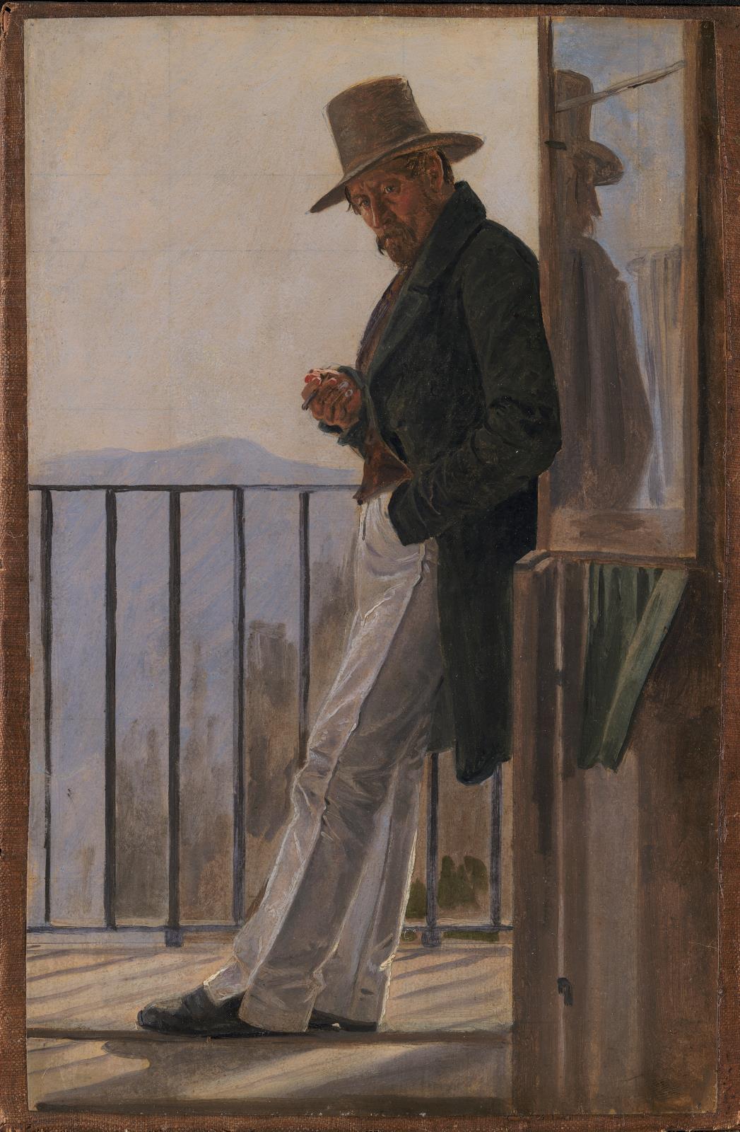 Constantin Hansen, Maleren Ditlev Blunck