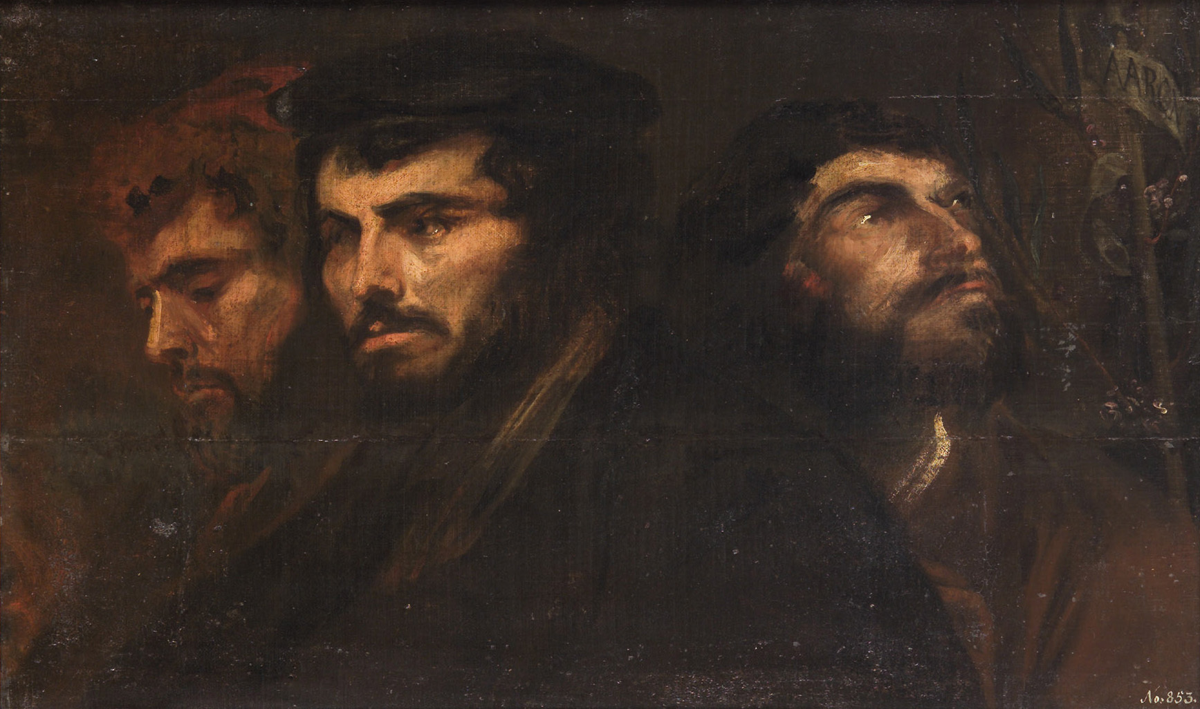 Anthony van Dyck, Three studies of heads