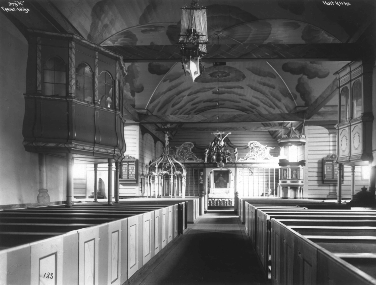 Anders Beer Wilse, Holt kirke