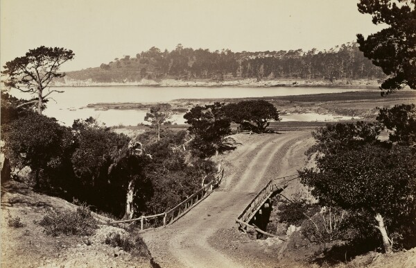 Carleton Watkins, [Coast view near Monterey]