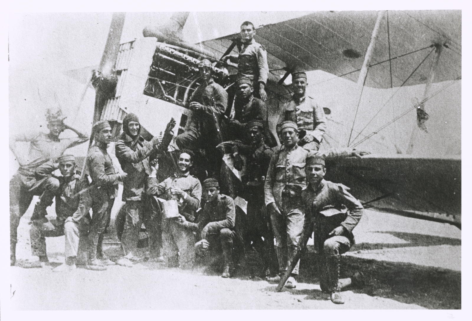 Desconegut, [Militars al Marroc]