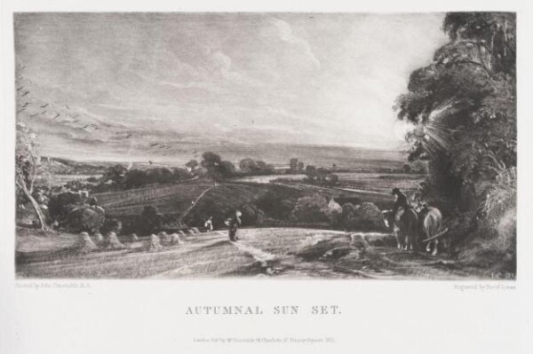 Constable, John RA, AUTUMNAL SUN SET