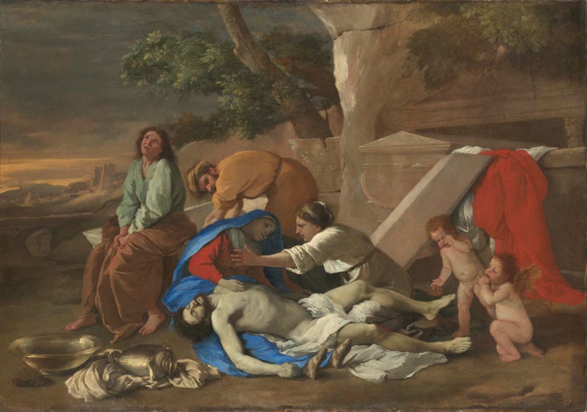 Nicolas Poussin, Lamentation over the Body of Christ
