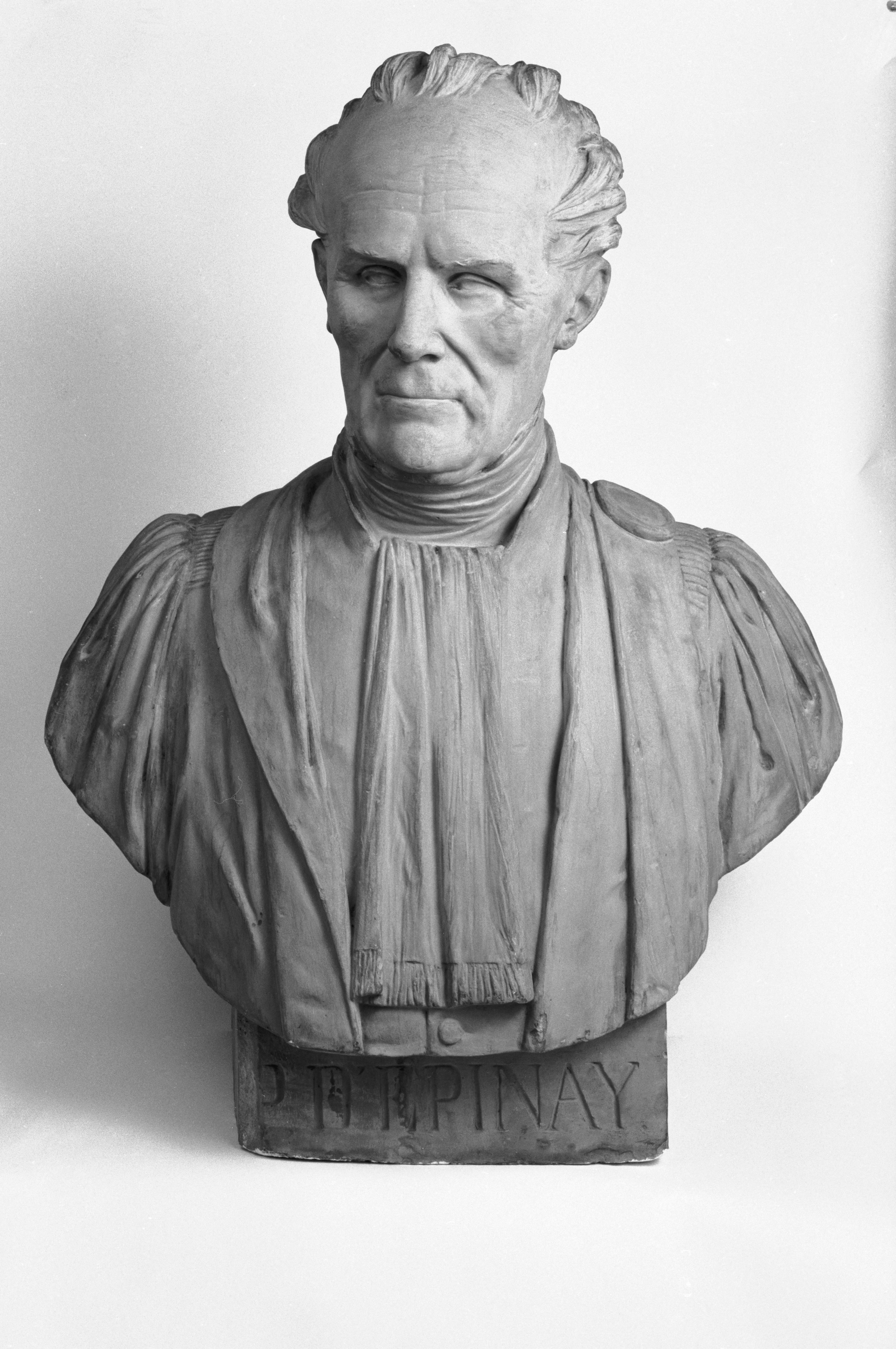 Jean Pierre Dantan, Portrait sérieux de Prosper d'Epinay (1780-1856), juge à l'Ile Maurice.