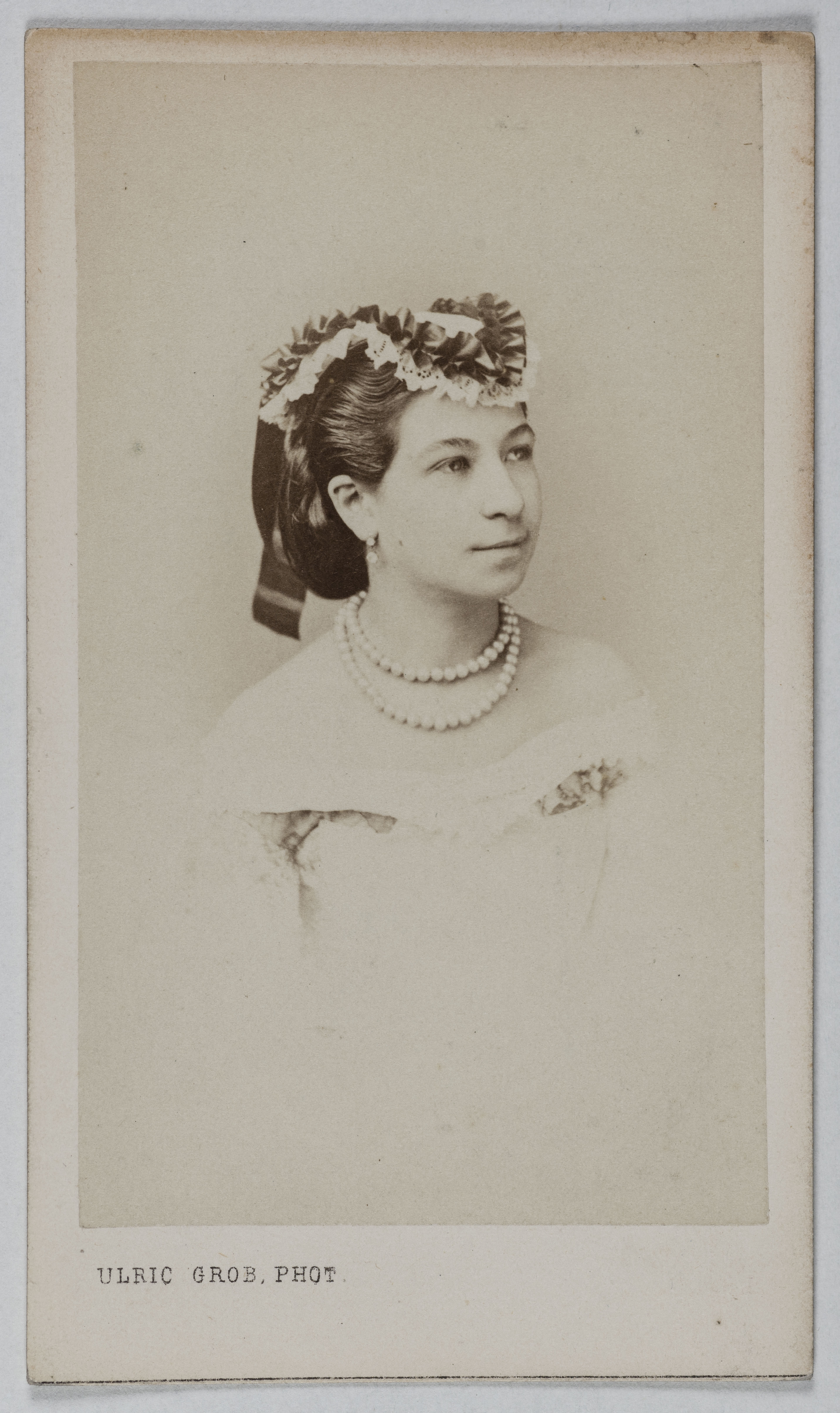 Ulric Grob, Portrait d'Esther, (danseuse)