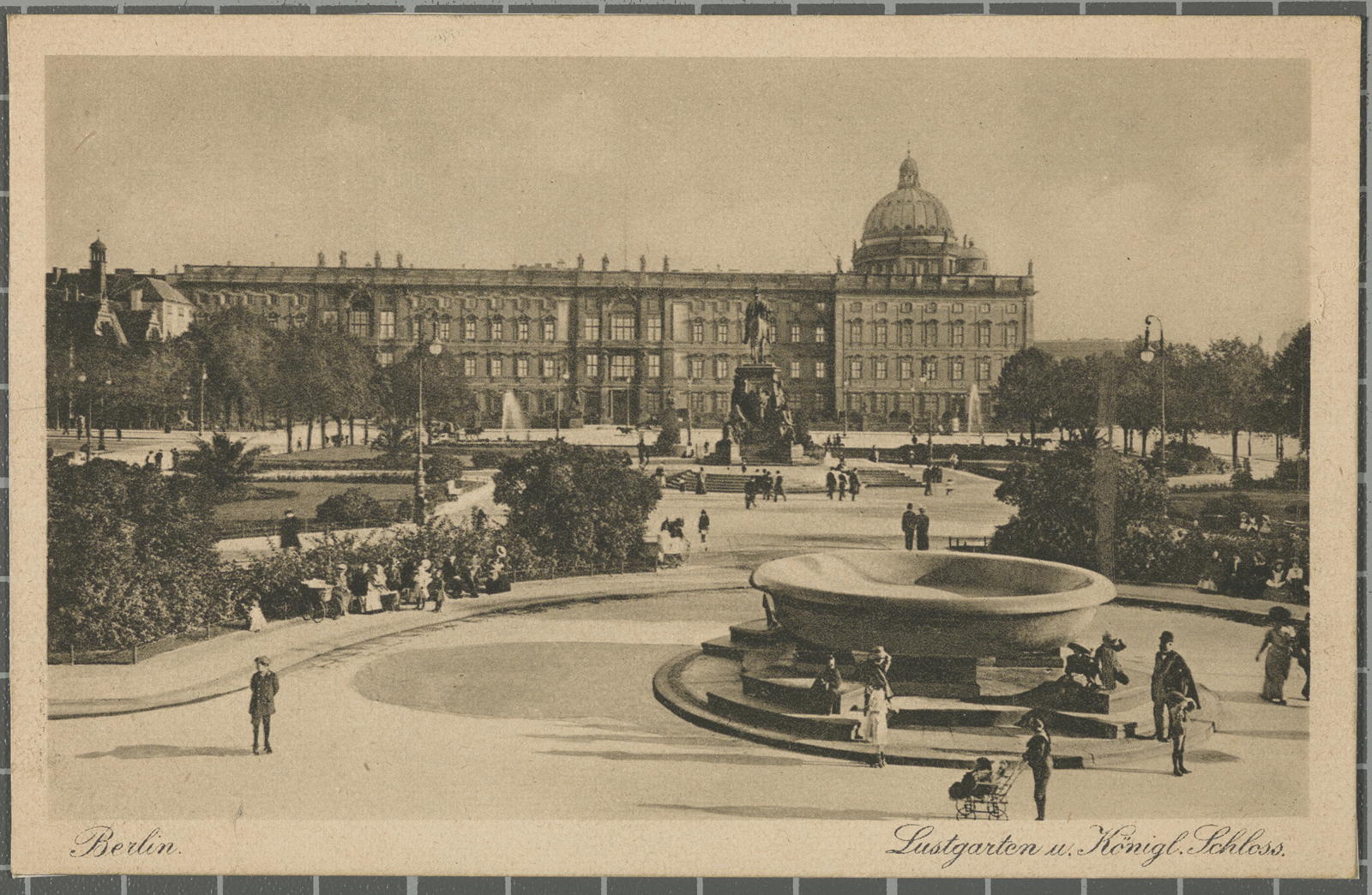 Desconegut, Berlin Lustgarten u. Königl. Schloss.