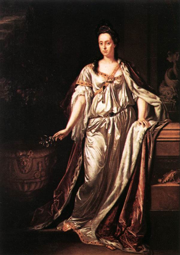 Adriaen van der Werff, Portrait of Anna Maria Luisa de' Medici, Electress Palatine
