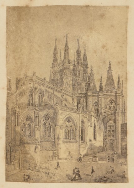 Unknown, [Illustration of the Burgos Cathedral, Spain]