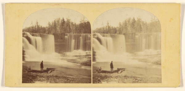 William England, Portion of High Fall, Trenton, New York State.
