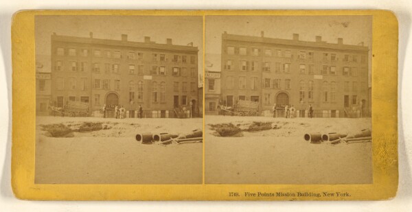 Benjamin West Kilburn, Five Points Mission Building, New York.