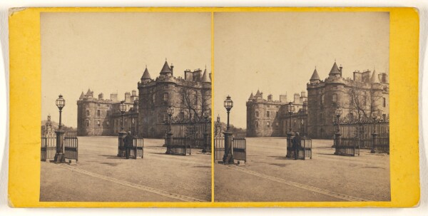 George Washington Wilson, Holyrood Palace.