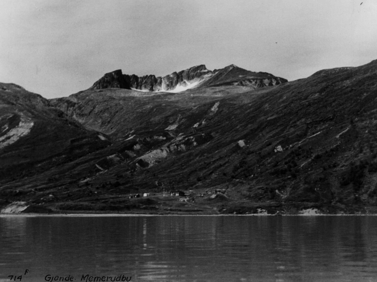 Anders Beer Wilse, Gjende, Jotunheimen, Memerubu, Surtingssui