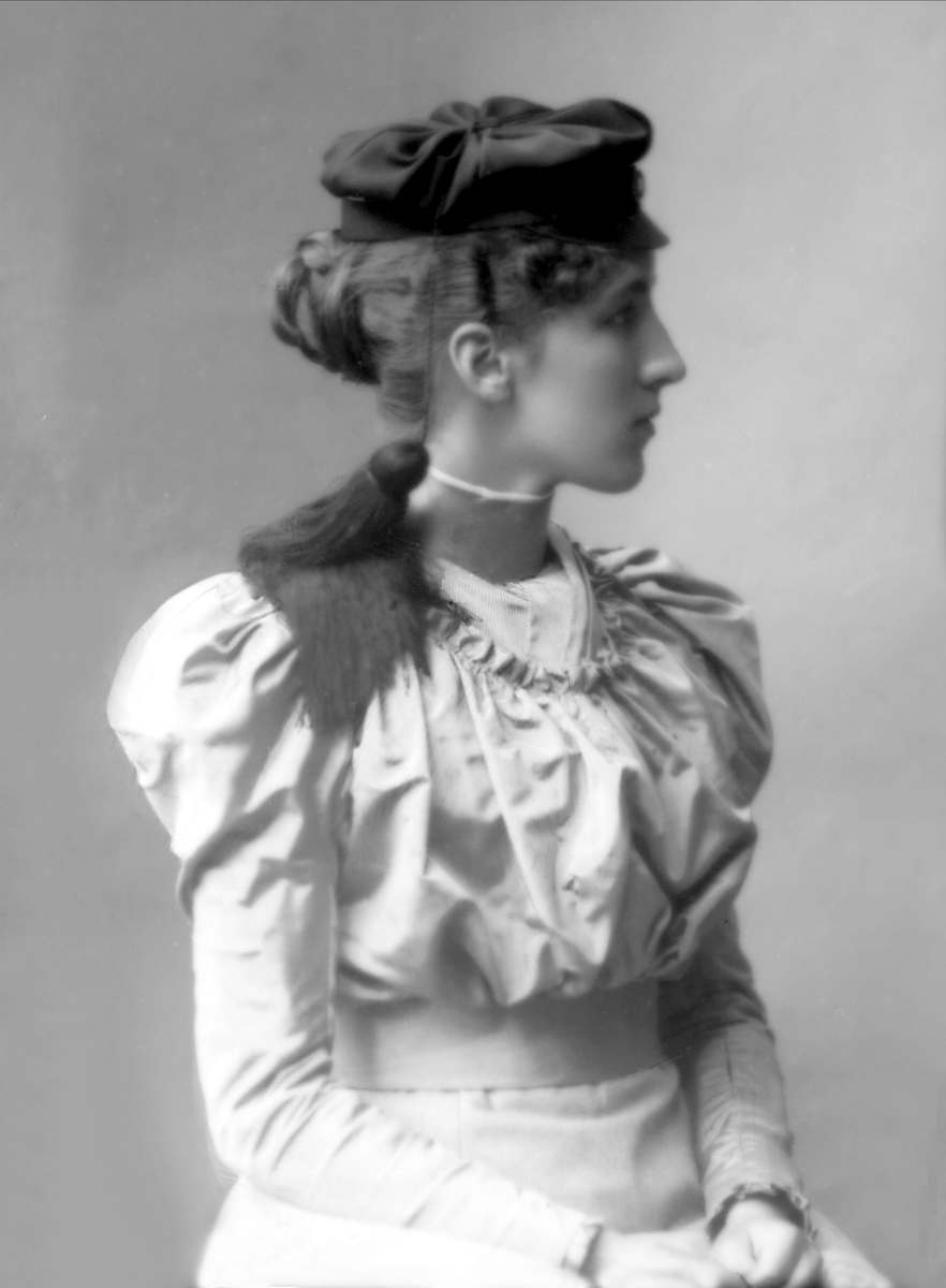 Gustav Borgen, Portrett, student frøken K Hansen.