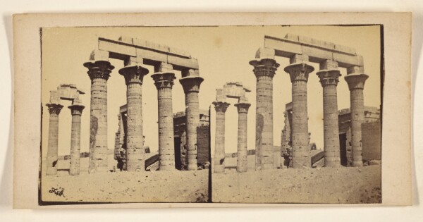 Francis Frith, [The Temple of Ermentor, Heimonthe.]