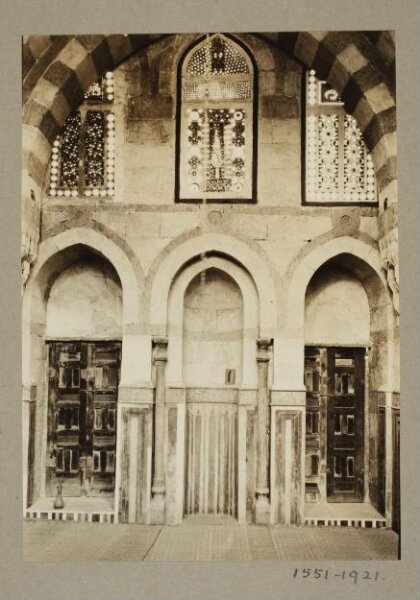 K.A.C. Creswell, Mihrab of the funerary madrasa of Mamluk Amir Khayrbak, Cairo
