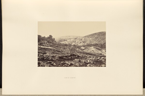 Francis Frith, View at Hebron