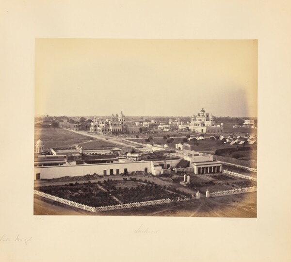 Samuel Bourne, Lucknow; Chutter Manzil, etc. General View