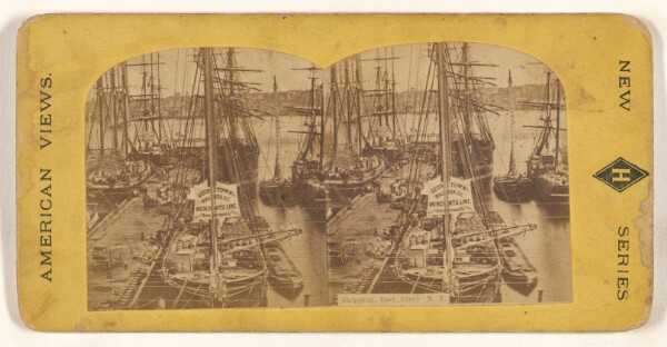 Unknown, Shipping, East River, N.Y.