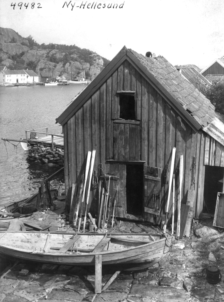Anders Beer Wilse, Wilse original, Ny Hellesund, Samferdsel, Båt