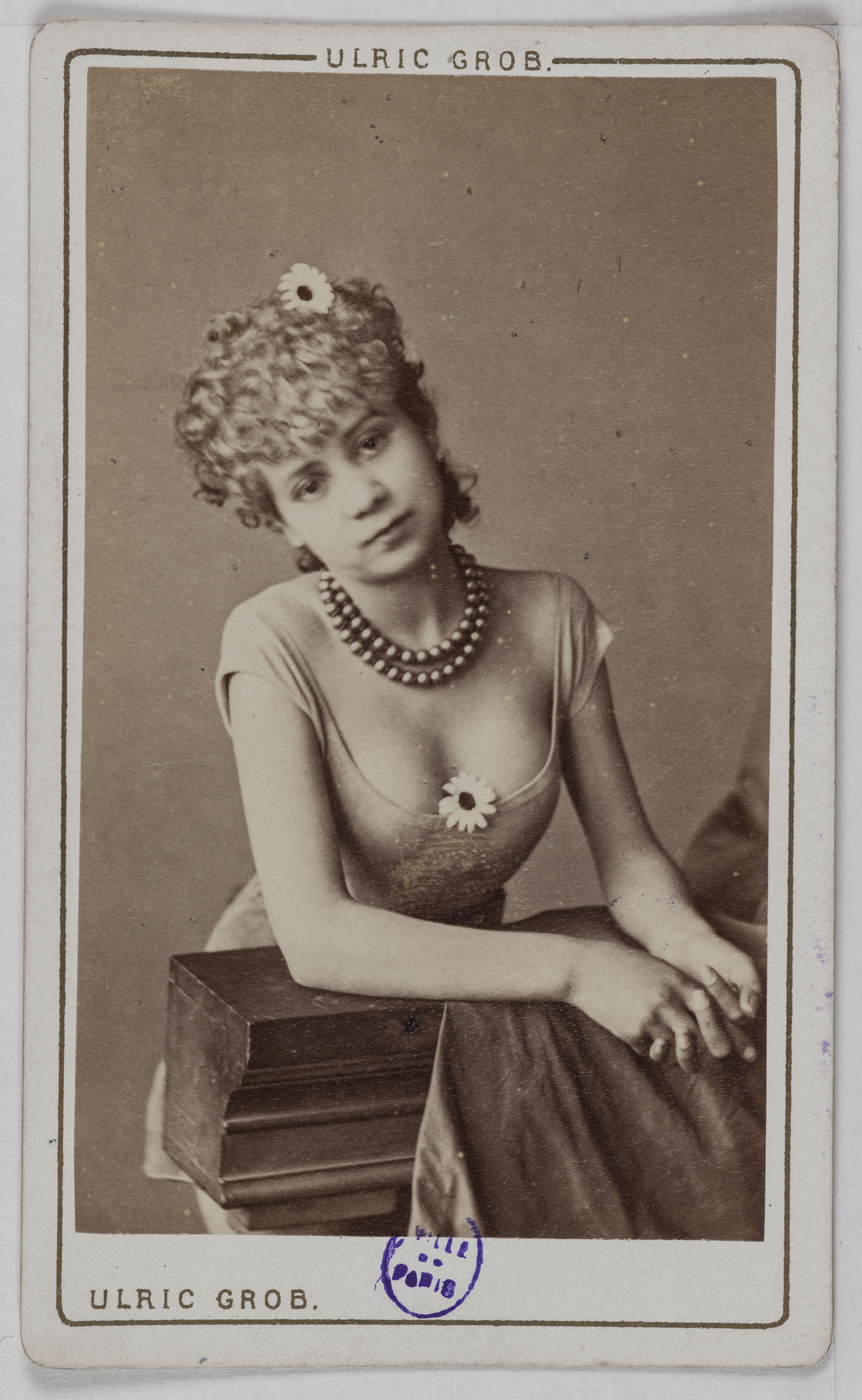 Ulric Grob, Portrait de Mariette, (actrice)