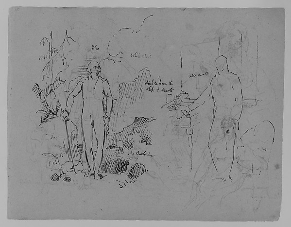 Thomas Sully, (From Sketchbook)
