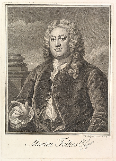 William Hogarth, Martin Folkes