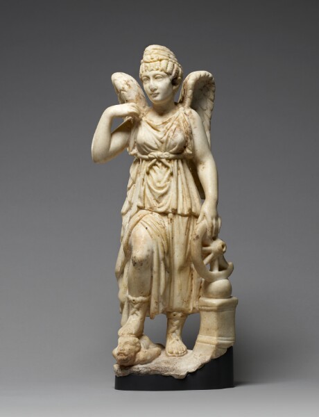 Unknown, Statuette of Nemesis with Portrait Resembling the Empress Faustina I