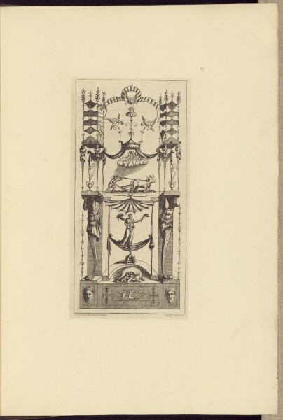 Édouard Baldus, [Design by Enea Vico after Antique Paintings]