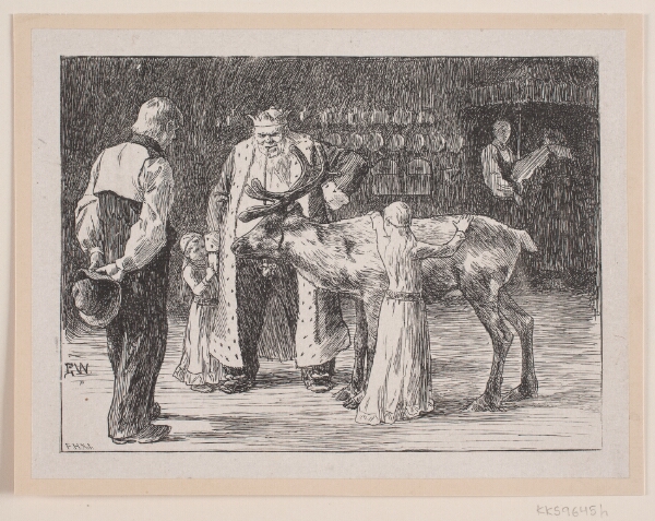 F. Hendriksen, Illustration til "Herreper"