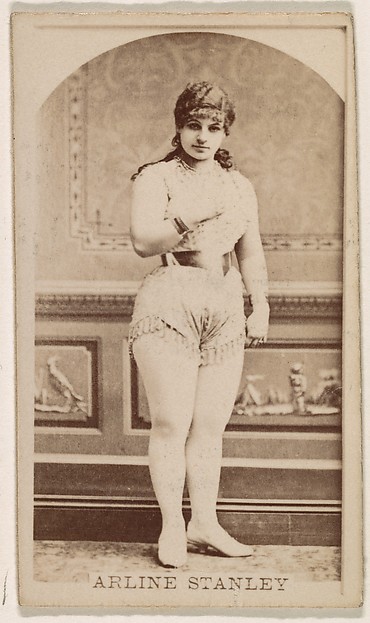 Kinney Brothers Tobacco Company, Arline Stanley, from the Actresses series (N245) issued by Kinney Brothers to promote Sweet Caporal Cigarettes