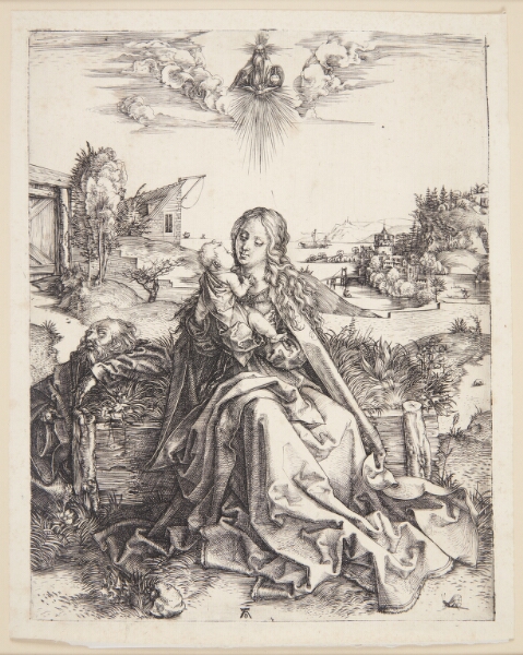 Albrecht Dürer, Den hellige familie med sommerfuglen