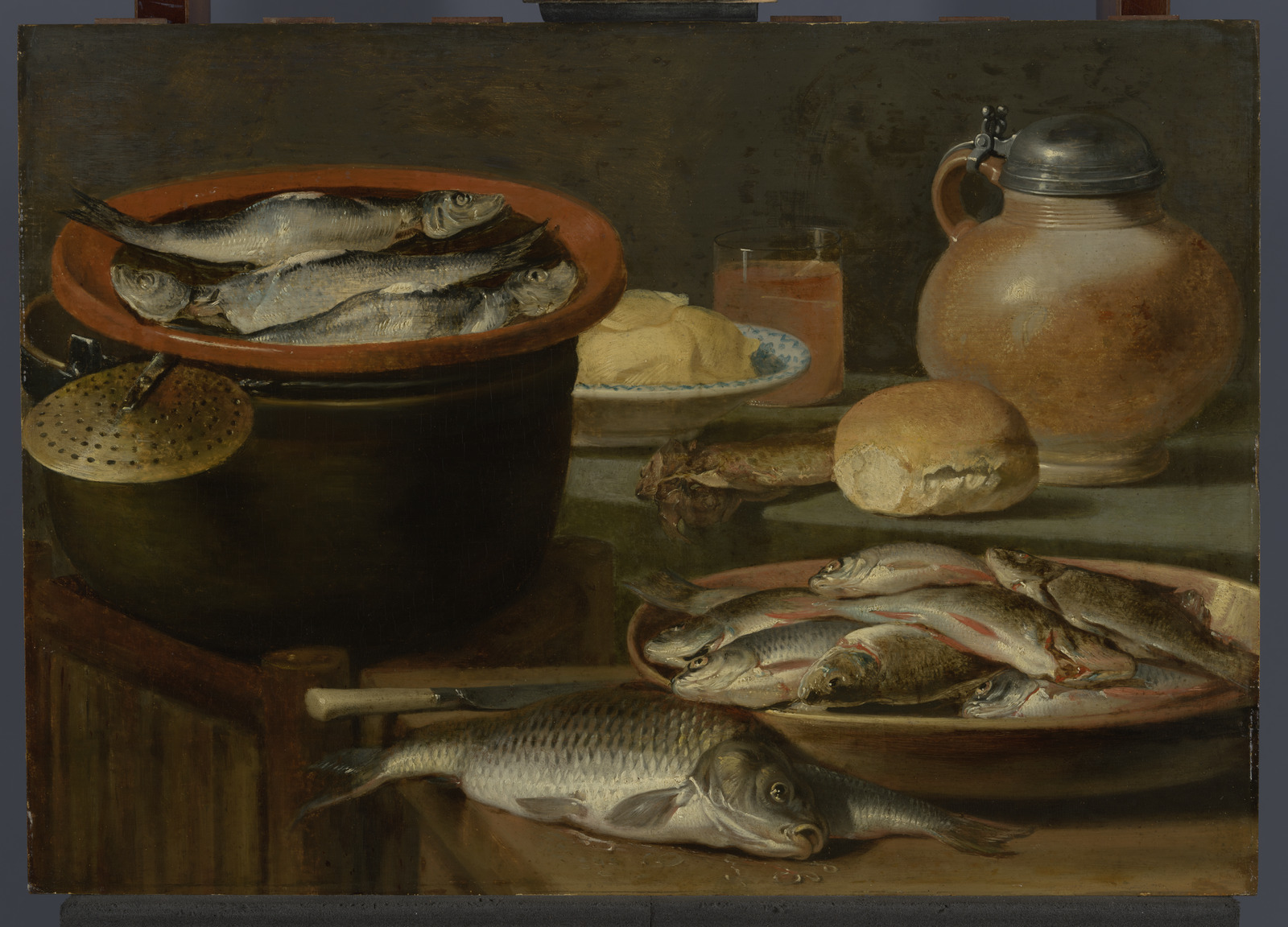 P.V. Plas, Still Life with Herring