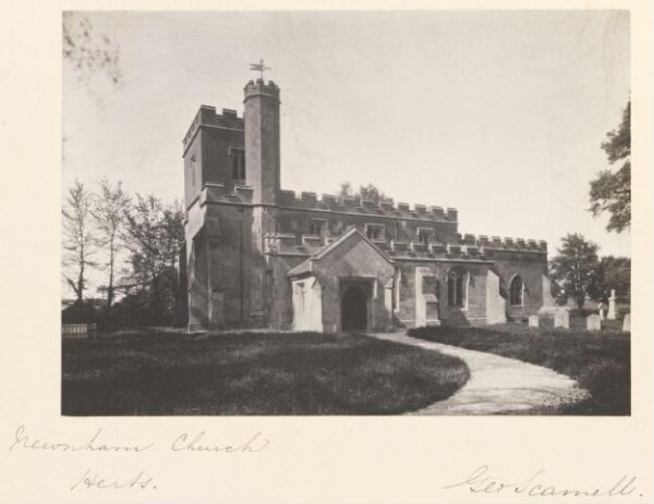 Scamell, George (Mr), National Photographic Record and Survey