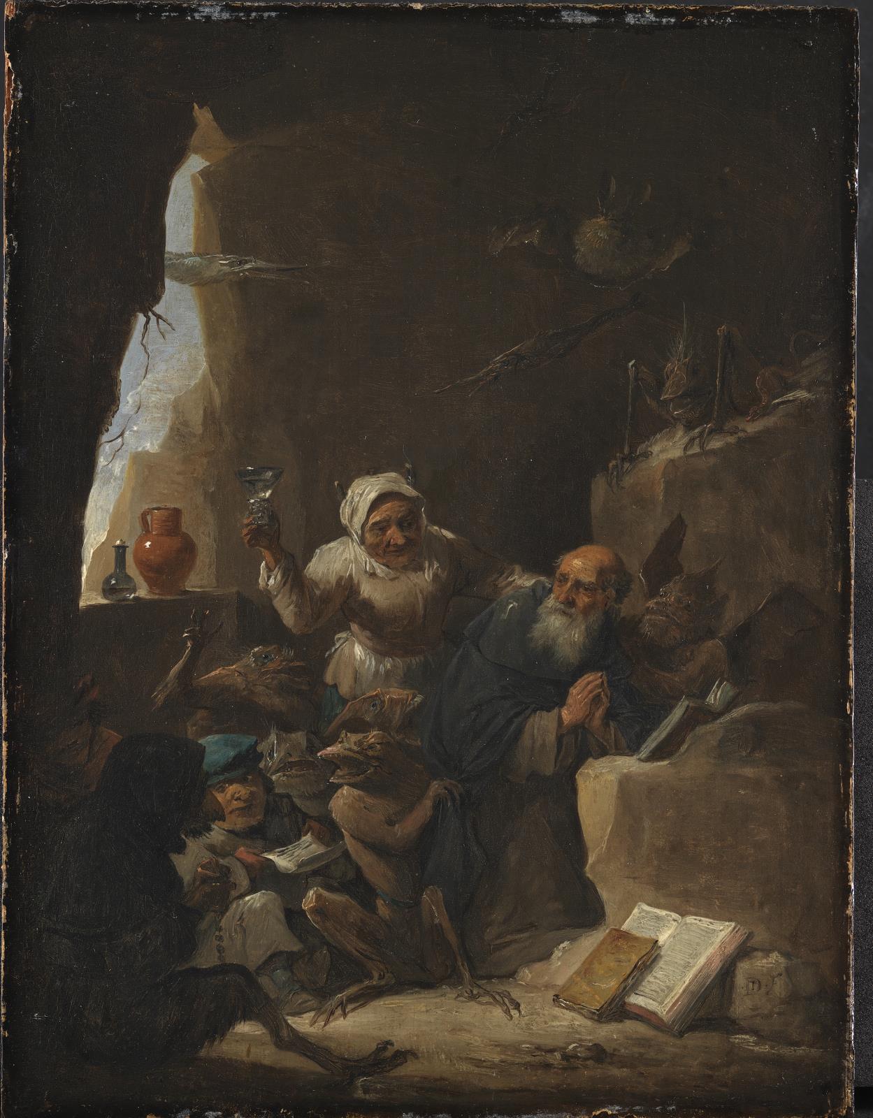 David Teniers (II), Den hellige Antonius' fristelser
