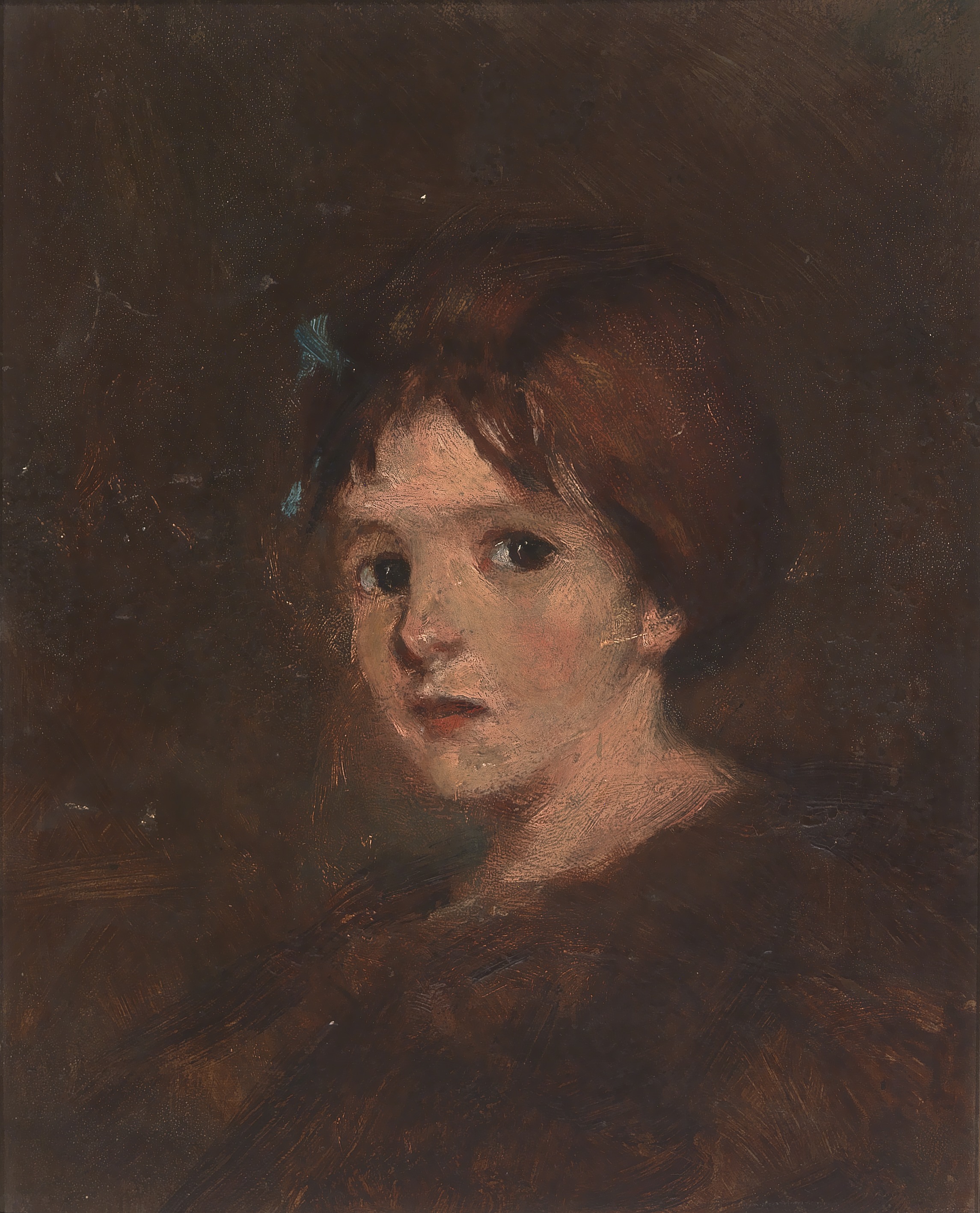 Alice Pike Barney, Child in Browns