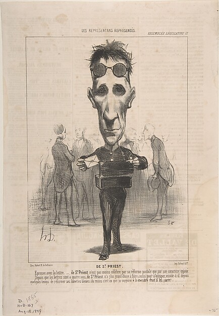 Honoré Daumier, De St. Priest