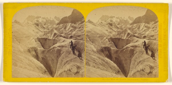 William England, La Mer de Glace Chamounix. Savoie.