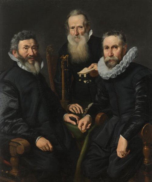 Thomas de Keyser, Groepsportret van een onbekend college